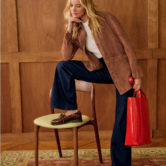 Sezane Will Suede Jacket - Picture 5 of 7